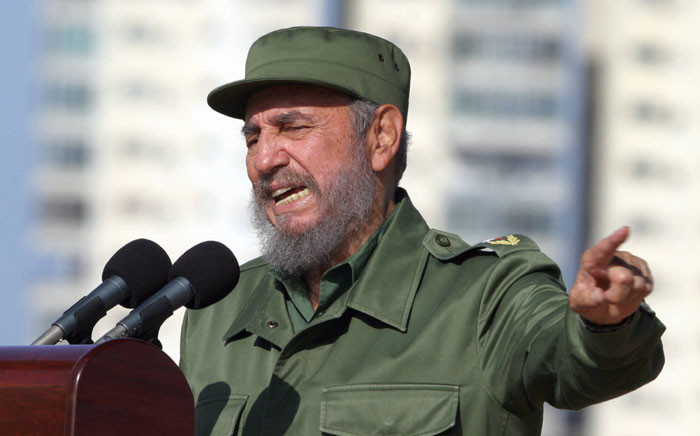Fidel Castro. Picture: AFP.