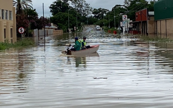 FILE: The streets of Ladysmith were left flooded on 17 January 2022 after heavy rains. Picture: Nhlanhla Mabaso/Eyewitness News
