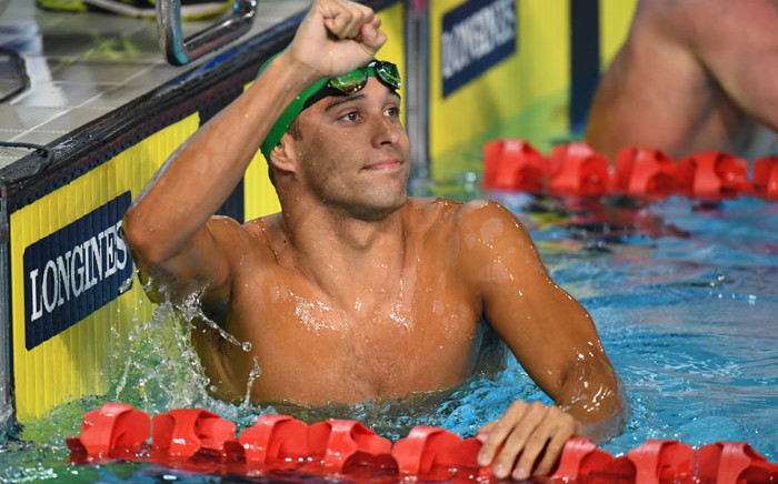 South African swimmer Chad le Clos. Picture: AFP