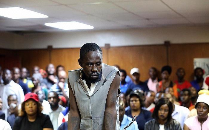 Murder accused Aubrey Manaka appears in the Morebeng Magistrates Court on 4 February 2020. Picture: Kayleen Morgan/EWN