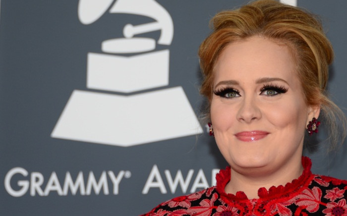 British singer Adele. Picture: AFP.