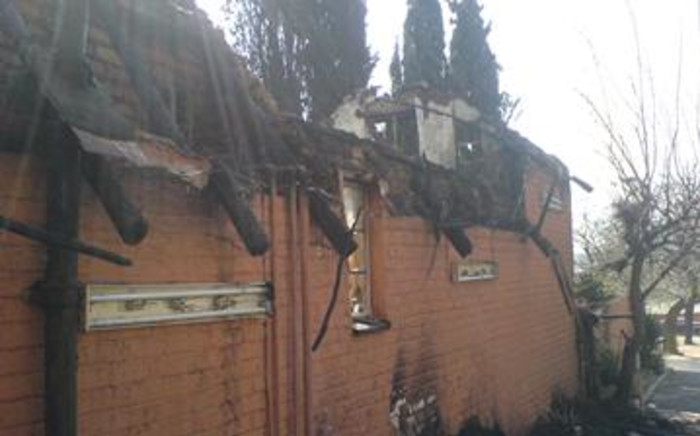 Da Vincenzo restaurant is gutted by fire on 6 September 2009. Picture: Melissa du Preez/Eyewitness News