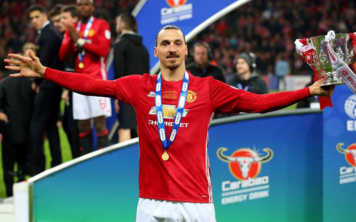 FILE: Manchester United’s Zlatan Ibrahimovic proved his hunger for silverware has not diminished with age as the Swede’s double earned a 3-2 win over Southampton in an absorbing League Cup final at Wembley on 26 February 2017. Picture: Facebook.