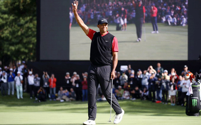 Tiger Woods won the Zozo Championship on 28 October 2019 in Japan. Picture: @TigerWoods/Twitter.