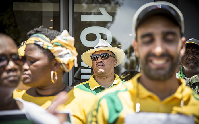 FILE: ANC Provincial Secretary Marius Fransman at the the ANC Youth League rally outside the DA headquarters on Mill Street. The ANC say the DA are running a racist government in the Western Cape. Picture: Thomas Holder/EWN