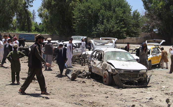 FILE: A Taliban car bomber killed 14 people in Afghanistan's Khost city on 27 May in the first major attack at the start of the holy month of Ramadan that targeted a CIA-funded militia group. Picture: AFP.