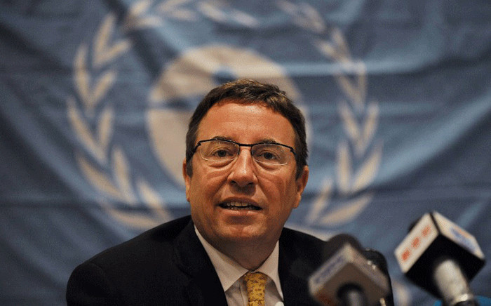 Head of the United Nations Development Programme (UNDP) Achim Steiner. Picture: AFP.