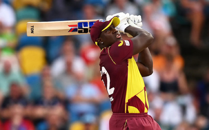 Rovman Powell of the West Indies scored 107 to power his side to victory over England in their T20 International match on 26 January 2022. Picture: @windiescricket/Twitter