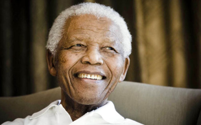 Former South African President Nelson Mandela.