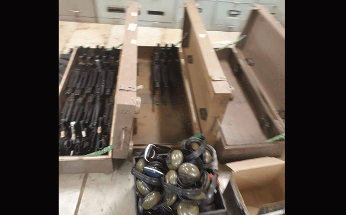 The SA National Defence Force (SANDF) said weapons were stolen from its Lyttleton Tek base in Pretoria. Picture: Intelligence Bureau SA/Facebook.