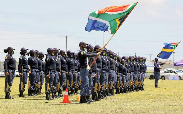 FILE: SAPS members on parade. Picture: SAPS