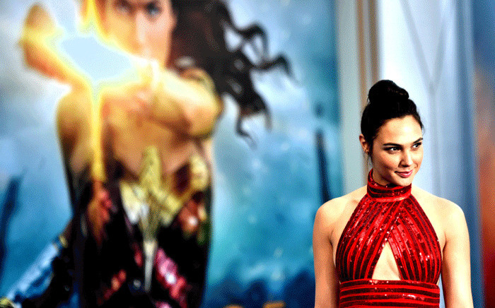 FILE: Actress Gal Gadot arrives at the Premiere Of Warner Bros. Pictures' 'Wonder Woman' at the Pantages Theatre on 25 May 2017 in Hollywood, California. Picture: AFP
