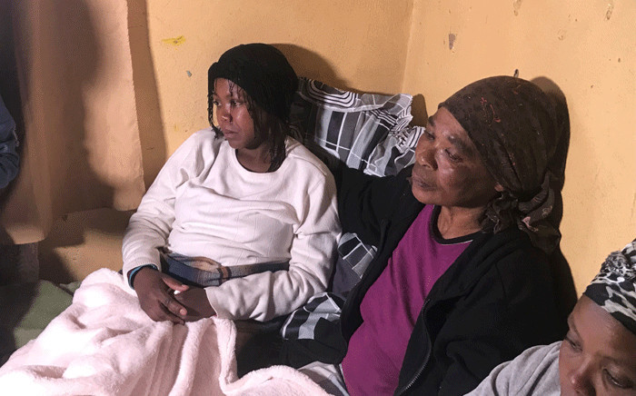 The family of the two siblings who died in Katlehong allegedly from food poisoning. Picture: Thando Kubheka/EWN.