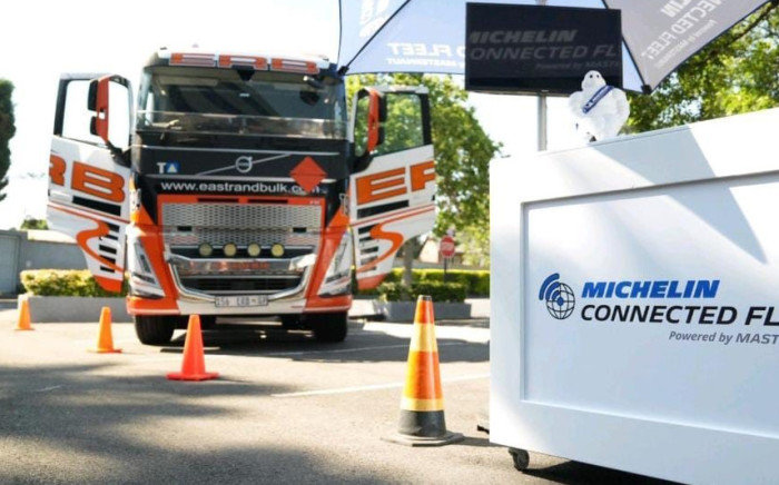 Michelin connected fleet truck. Picture: Supplied.