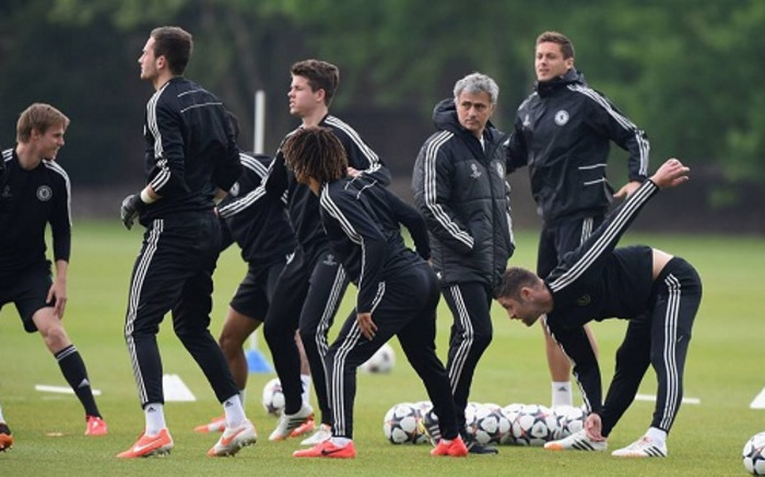 Chelsea players train ahead of their UEFA Champions League semi-final second leg clash against Atletico Madrid. Picture: Facebook.com