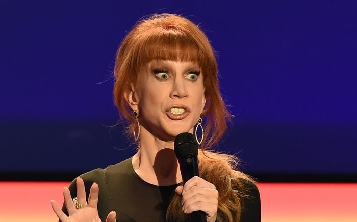 FILE: Kathy Griffin performing in California in 2016. Picture: AFP.