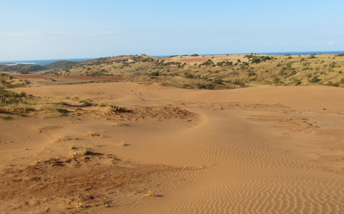 Xolobeni Mineral Sands Project on South Africa's east coast. Picture: mineralcommodities.com