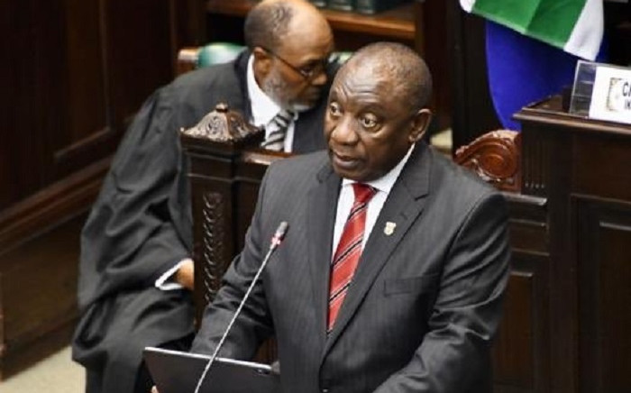 President Cyril Ramaphosa opening the National House of Traditional Leaders in Parliament on 25 February 2020. Picture: @PresidencyZA/Twitter