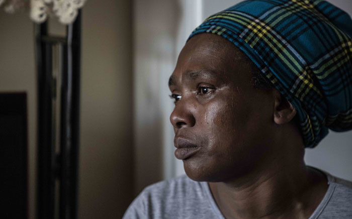 Nokuthula Zibambele lost her husband in the 2012 Marikana massacre. Picture: Abigail Javier/Eyewitness News
