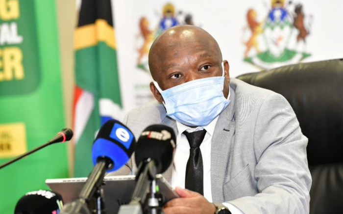 FILE: KZN premier Sihle Zikalala during his brief on the government’s efforts to restore the economy and communities in the province on Saturday, 24 July 2021. Picture: Twitter/@kzngov