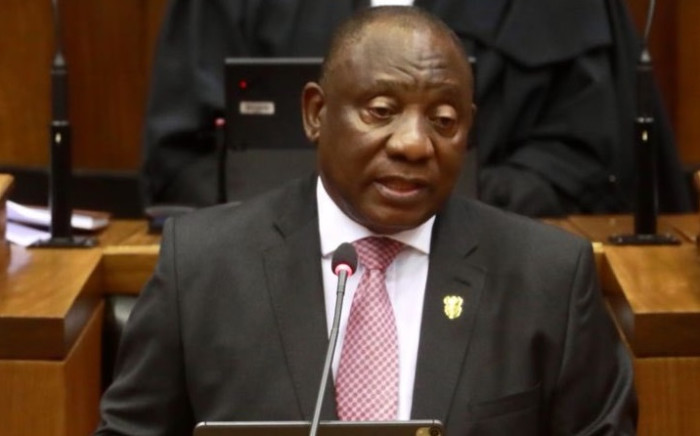 President Cyril Ramaphosa during his response to the debates on his State of the Nation Address on 18 February 2021. Picture: GCIS.