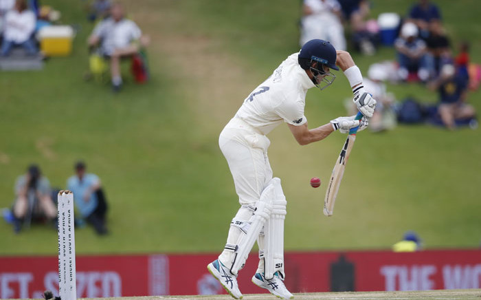 England's Joe Denly plays a shot during the fourth day of the first Test cricket match between South Africa and England at The SuperSport Park stadium at Centurion near Pretoria on 29 December 2019. Picture: AFP