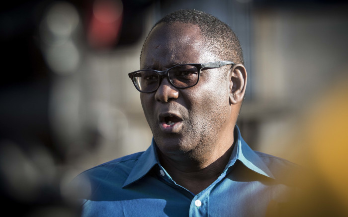 Zwelinzima Vavi arrives at Wits University to address students after he was invited by the FMF movement. Picture: Thomas Holder/EWN