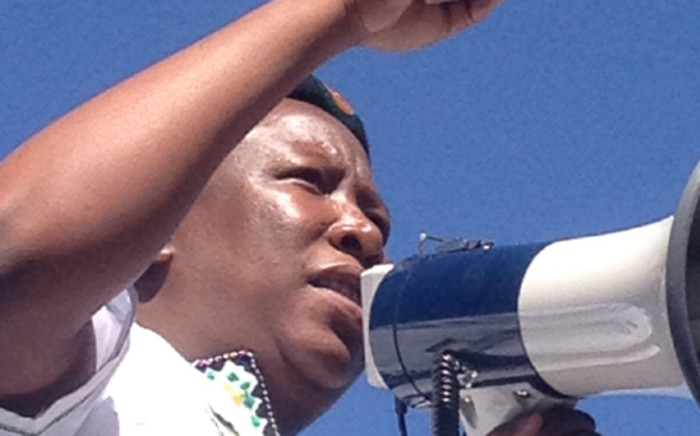 Expelled ANC Youth League leader Julius Malema. Picture: Govan Whittles/EWN