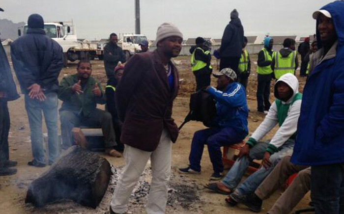 Nomzamo residents were evicted from land owned by the South African National Roads Agency Limited (Sanral) in Strand. Picture: Lauren Isaacs/EWN