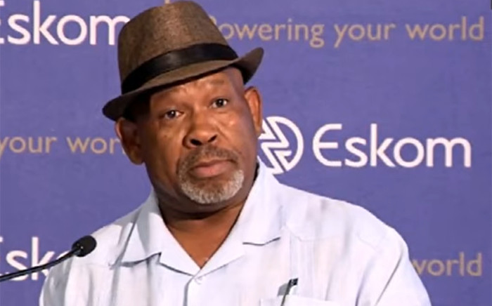 FILE: A YouTube screengrab of Jabu Mabuza at the announcement of Eskom’s interim financial results on 28 November 2019. 