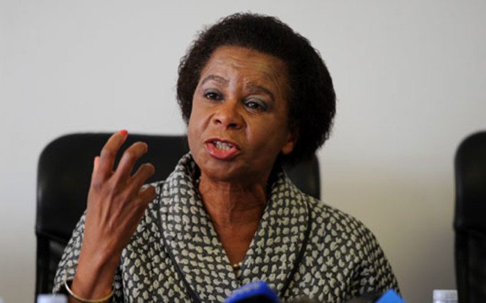 Agang SA leader Mamphela Ramphele holds a news conference in Johannesburg on Wednesday, 21 August 2013 where she disclosed her own financial affairs for the country to scrutinise. Picture: Sapa.