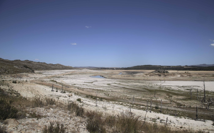 The Department of Water and Sanitation conducted a site visit at the Theewaterskloof dam on 22 February 2018. Picture: Cindy Archillies/EWN