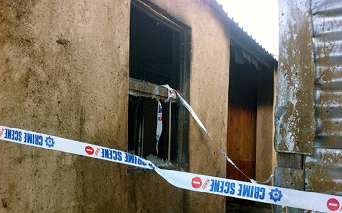 The house in which 3 boys burnt to death in Soweto. Picture: Rahima Essop/EWN