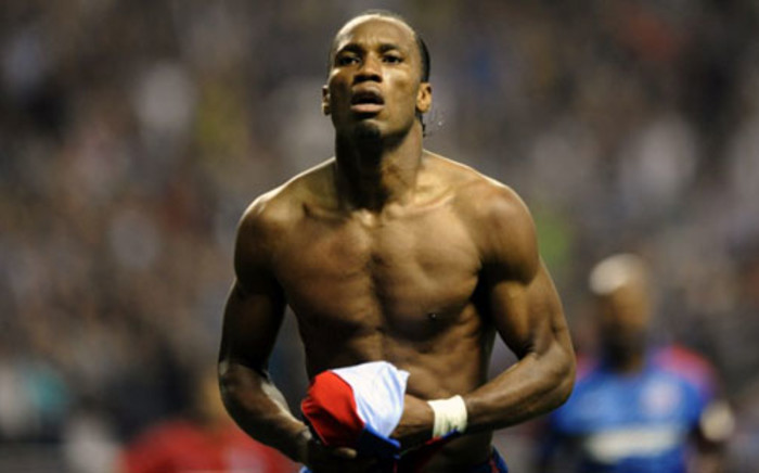 FILE: Didier Drogba, formerly of Chelsea, will take on Real Madrid for Galatasaray in the Champions League. Picture: AFP