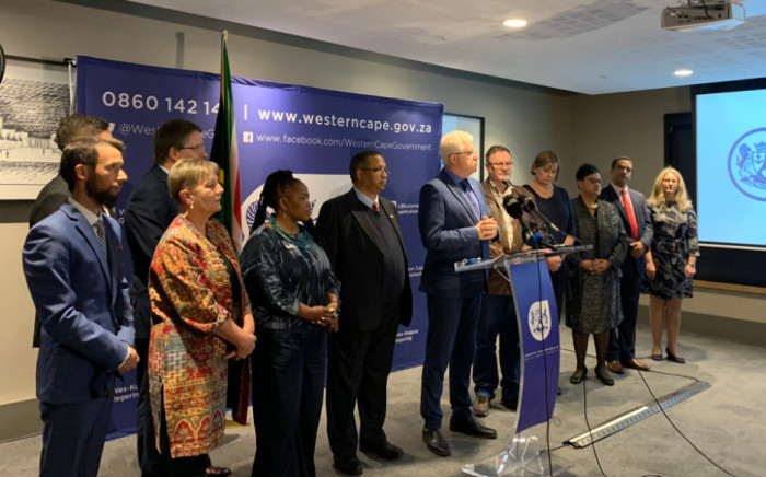 Western Cape Premier Alan Winde has announced changes to his cabinet. Picture: Kaylynn Palm/EWN.
