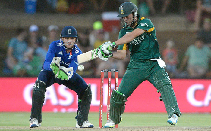 AB de Villiers from South Africa during the 1st One Day international Cricket match between South Africa and England at Mangaung Oval, Bloemfontein on 3 February 2016. Picture: Gerhard Steenkamp/Backpage Media.