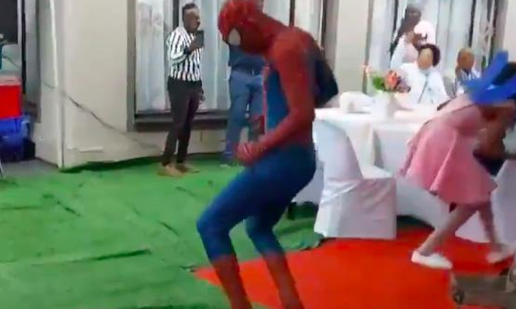 WATCH: From dancing to swinging off bridges, Mzansi's Spider-Man does it all