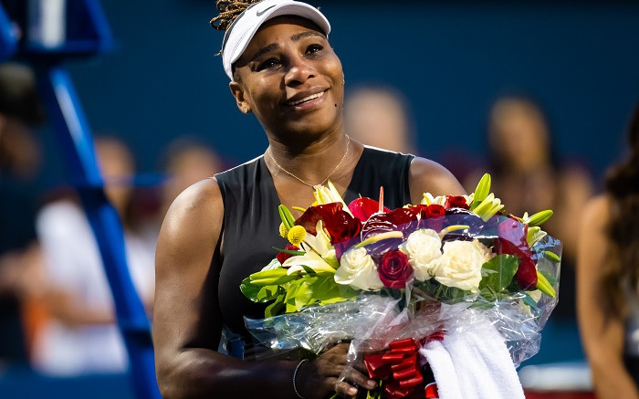 Serena Williams worstelt om afscheid te nemen van de US Open