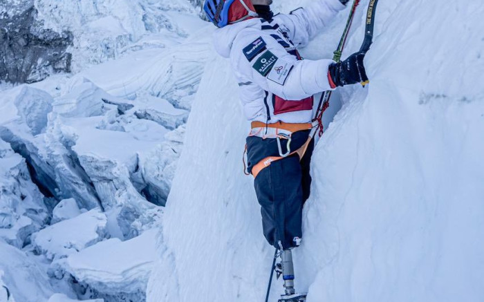 No legs, no limits': Gurkha double amputee scales Everest
