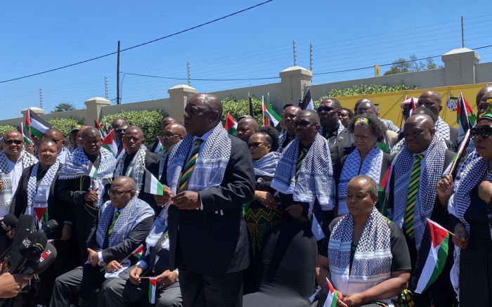 ANC will continue to stand with Palestine, says Ramaphosa