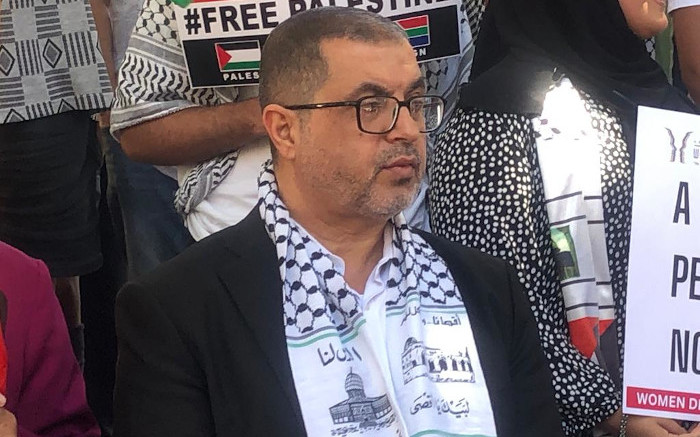 Ex-Palestine minister tells CT supporters he fears for his family in Gaza