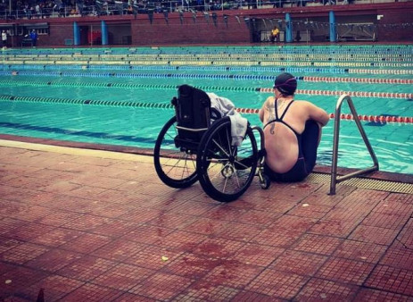 Paralympian Kat Swanepoel. Picture: katswanepoel/Instagram.