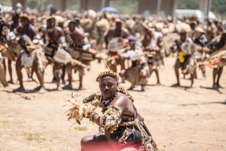 Conmemoración de la batalla de Isandlwana en Nquthu, norte de KZN, el 21 de enero de 2023. Imagen: Eyewitness News/Jacques Nelles