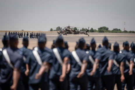 La Fuerza Aérea de Sudáfrica celebra su cumpleaños número 103 el 27 de enero de 2023. Imagen: Jacques Nelles/Eyewitness News