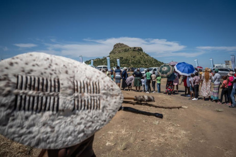 Conmemoración de la batalla de Isandlwana en Nquthu, norte de KZN, el 21 de enero de 2023. Imagen: Eyewitness News/Jacques Nelles