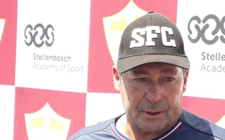 Stellenbosch FC coach Steve Barker. Picture: Ayanda Felem/EWN.