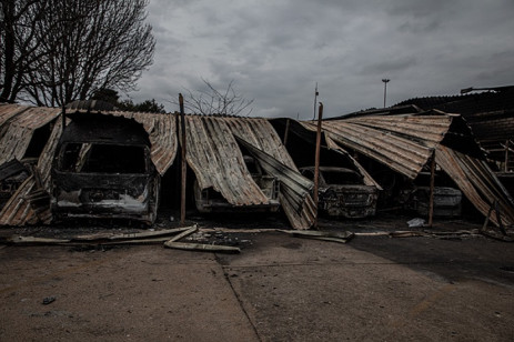 FILE: The aftermath of the Tembisa protests in early August 2022. Picture: Xanderleigh Dookey Makhaza/Eyewitness News