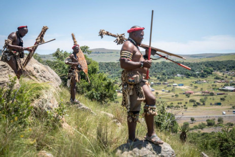 Conmemoración de la batalla de Isandlwana en Nquthu, norte de KZN, el 21 de enero de 2023. Imagen: Eyewitness News/Jacques Nelles