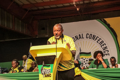 55.ª Conferencia Nacional Electiva del ANC Día 1, Gwede Mantashe.  Imagen: Alégrate Ndlovu/Eyewitness News