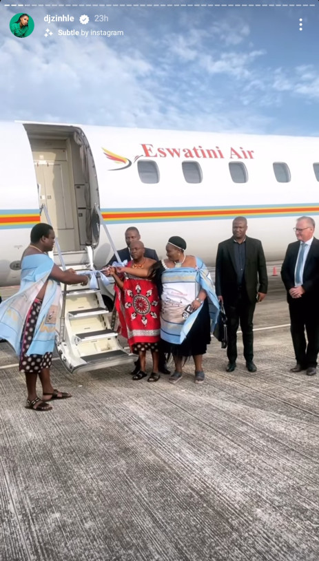 Eswatini Air sube al cielo con DJ Zinhle & Oskido entre sus primeros pasajeros